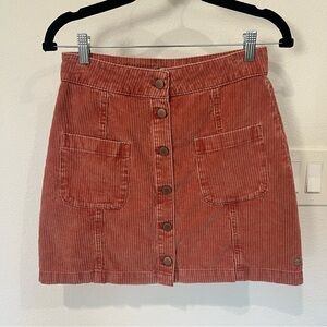 Roxy corduroy skirt
